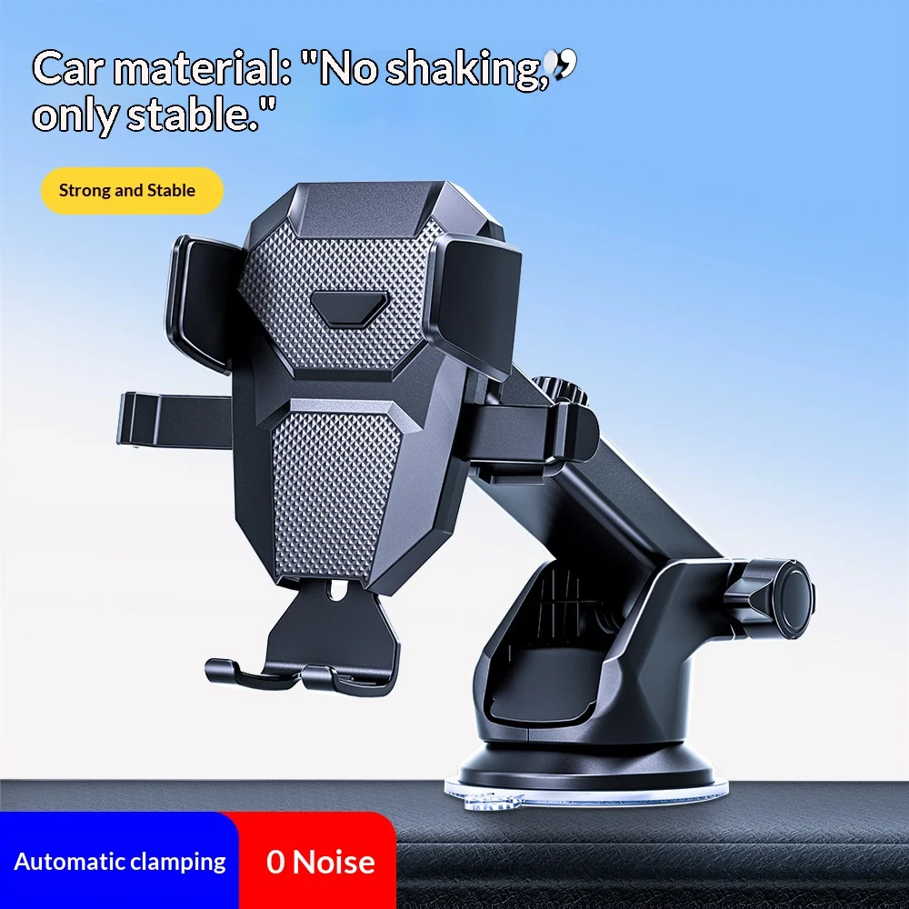 Neues Modell Auto-Handyhalterung - Automatisch Verriegelnde Multifunktionale Teleskop-Saugnapfhalterung