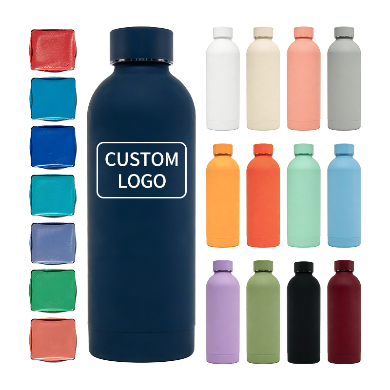 500ml 750ml Stainless Steel Insulated Water Bottle Various