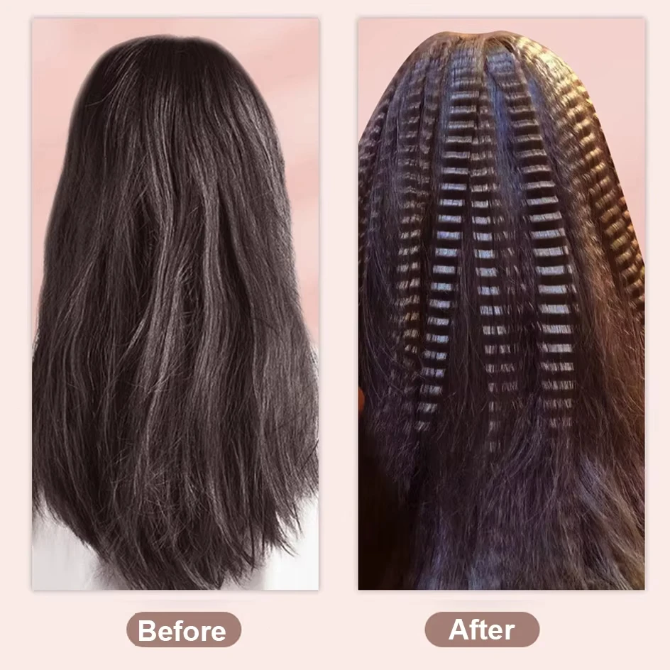 Schneller Versand Kompakter Mini-Haarcrimper Wellen-Lockenstab Keramik-Haarwaver für Frauen 3