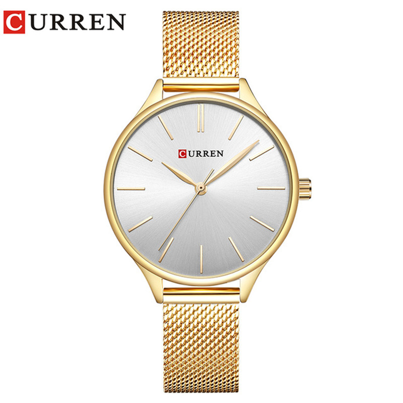 Ladies' Stainless Steel Strap Quartz Watch 4