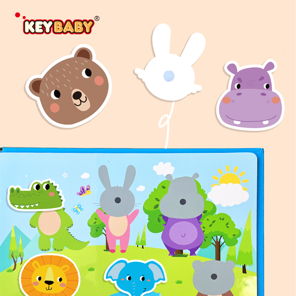 Dinosaur Animal Activity Board Book Toddlers 4
