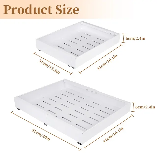 Pull-Out Cabinet Organizer 2