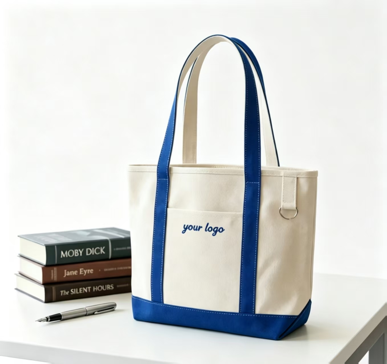 Multicolor Canvas Tote Bag 2