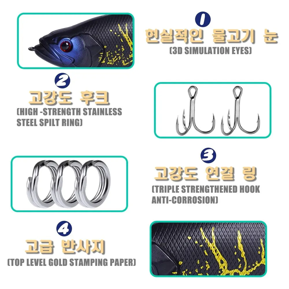 Slow-Sinking 30g Swimbait for Pike and Bass 3