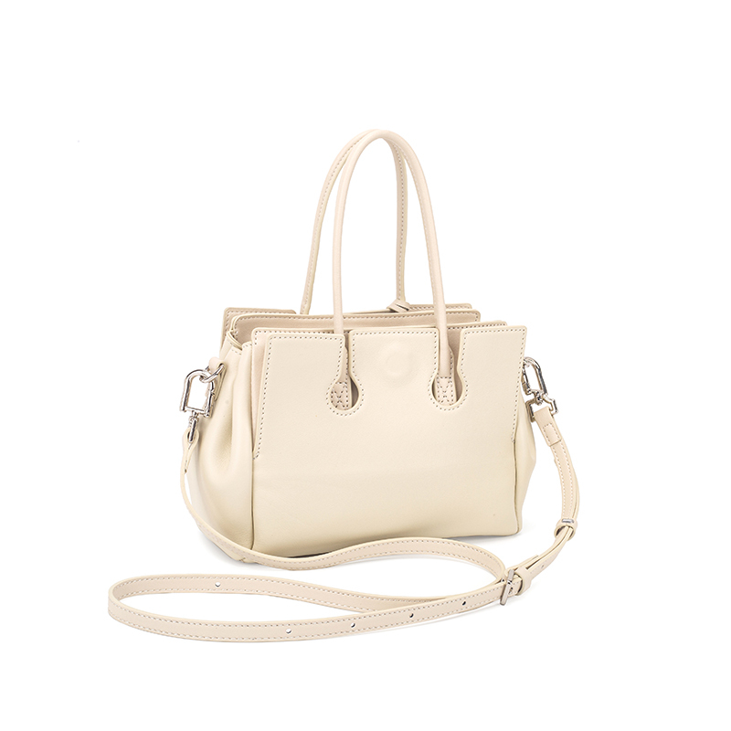 Women's Real Calfskin Crossbody Bag with Chain 2