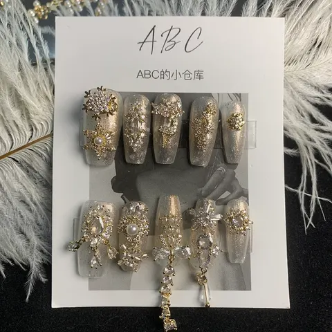 Temperament Finished Nail Beauty Pure Work Fixed Detachable