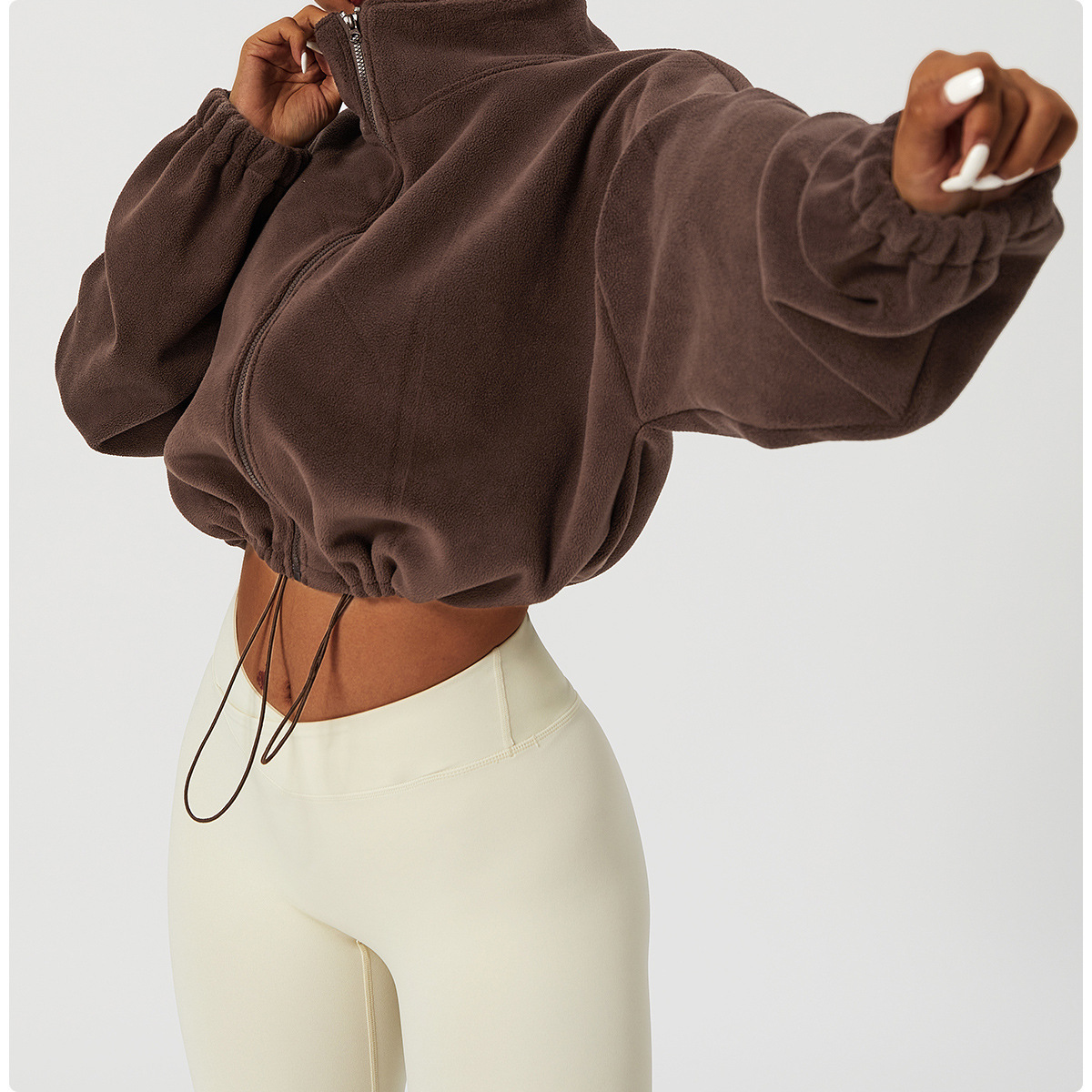 Kurzer Gym-Hoodie 4