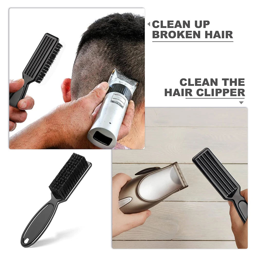 Friseur-Nackenbürsten-Set mit Kunststoffgriff 4