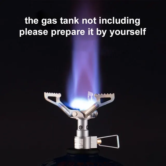 Ultralight Titanium Camping Gas Stove 4