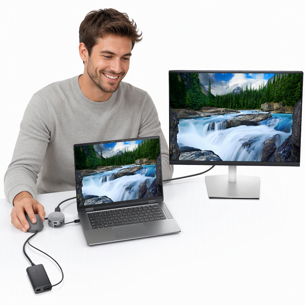 7-in-1 Metal USB-C Travel Hub Gigabit 4