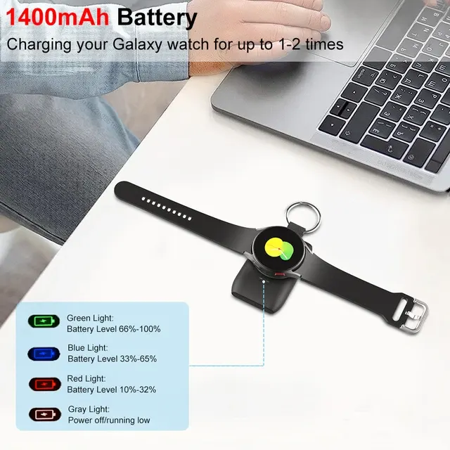Tragbares Ladegerät für Samsung Galaxy Watch 6 5 4