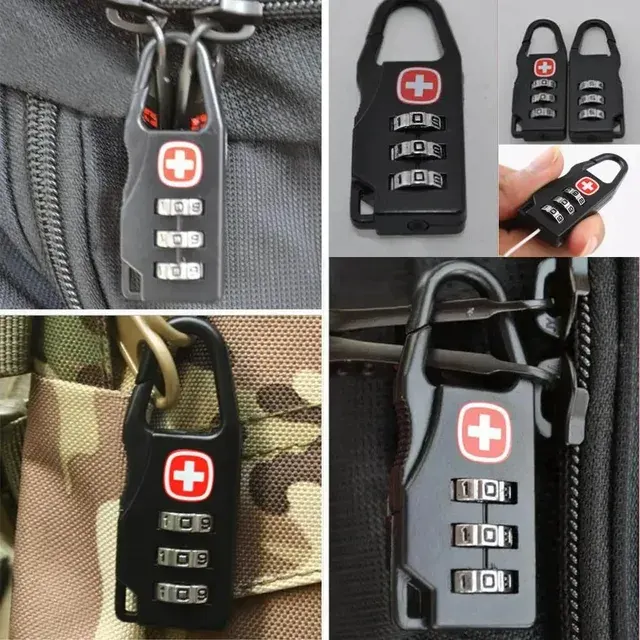 Alloy Combination Padlock for Luggage 4