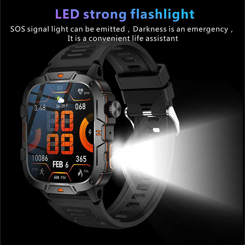 Waterproof Reloj Intelligente Smartwatch Fitness Tracker IOS Android 2