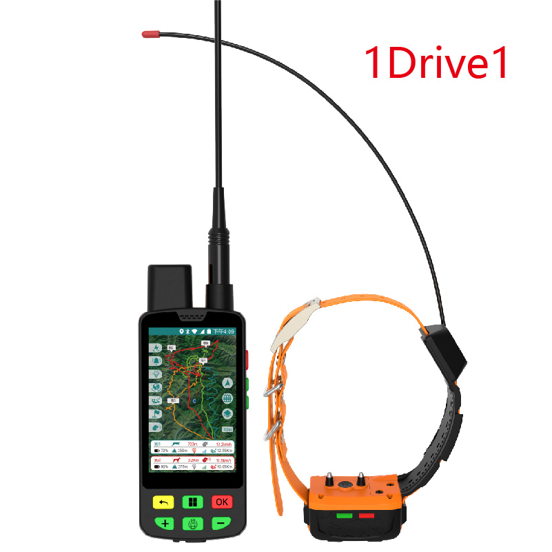 GPS Beidou Plastic Hunting Dog Collar Set 1