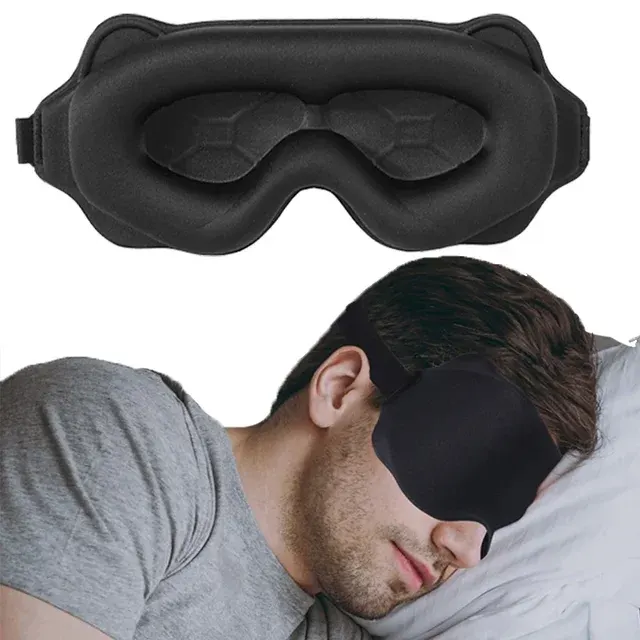 3D Sleep Mask with Full Light Blocking 2