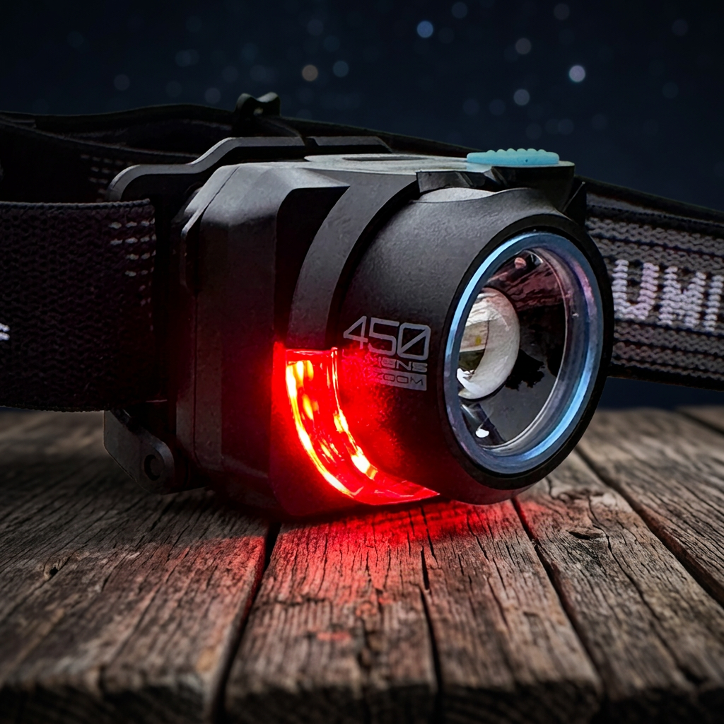 300Lumen USB-C Rechargeable Hybrid Power LED Headlamp Focus