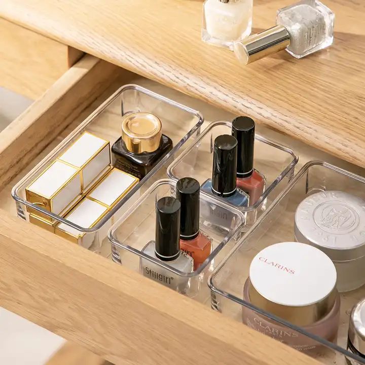 Clear Plastic Kitchen Drawer Organizer 4
