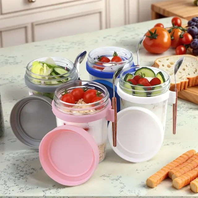 Overnight Oats Glass Container 2