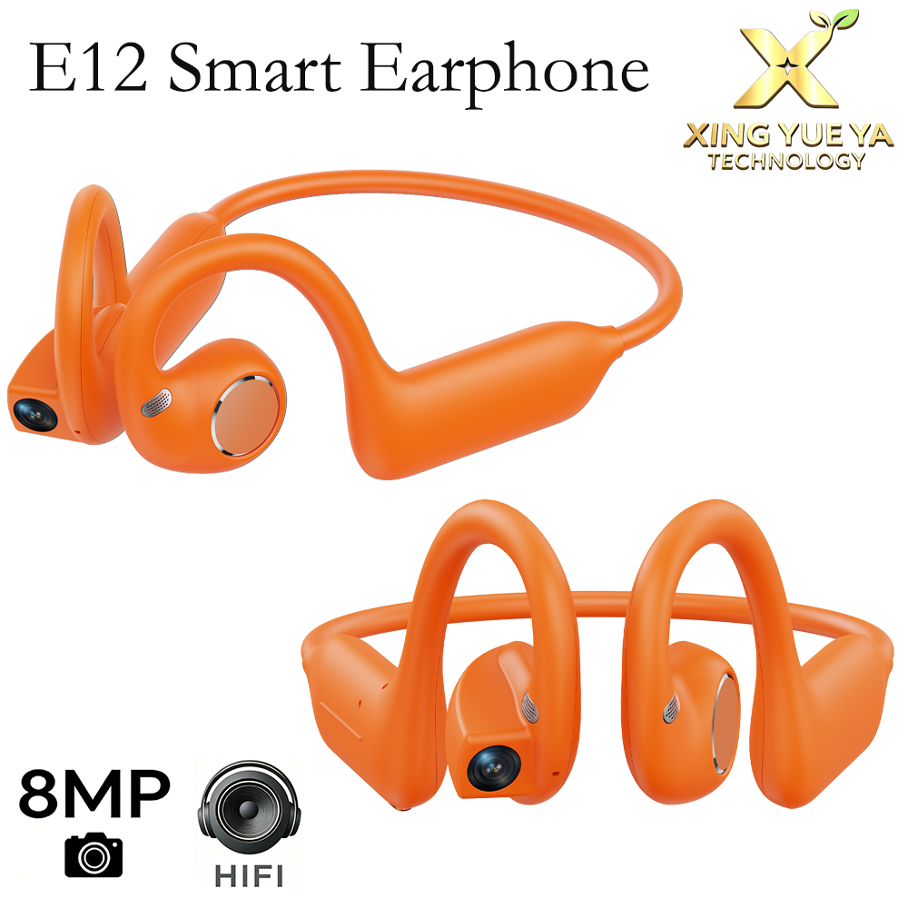 Unisex E12 AI Translation Smart Bone Conduction Headphones