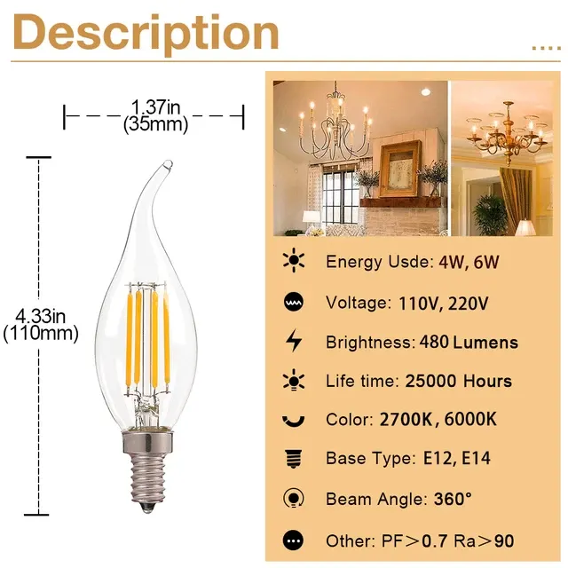 LED Candle Lamp 2