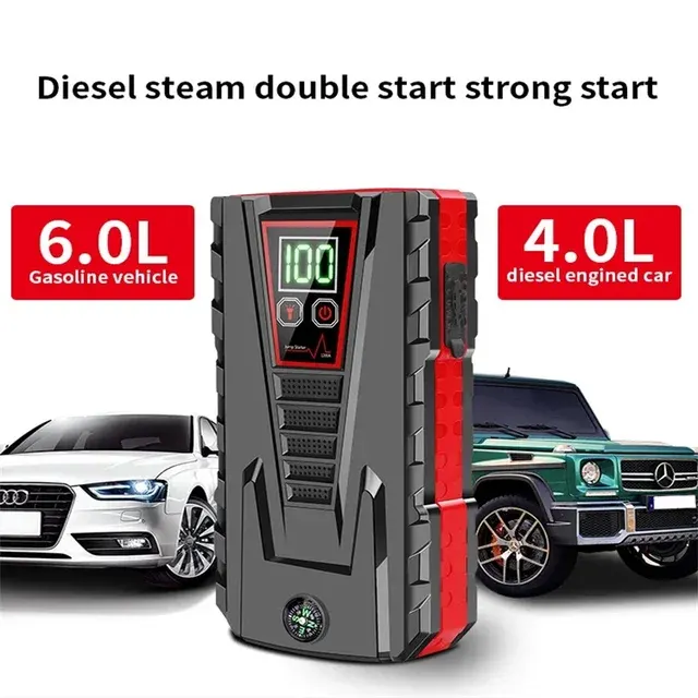 12V 6000mAh Car Jump Starter Power Bank 3