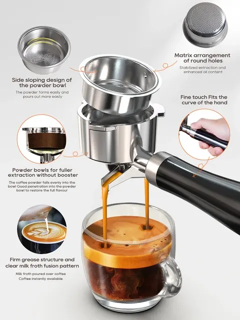 Slim 20 Bar Semi-Automatic Espresso Machine 4