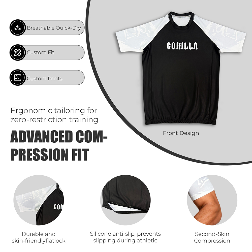 Men's MMA Grappling Rashguard Set 4