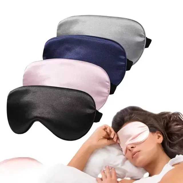 Silk Sleep Mask with Adjustable Strap 2