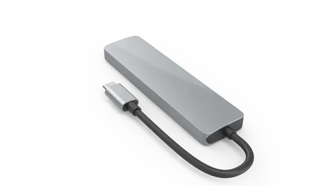 6-in-1 USB-C Hub mit Kartenleser 4