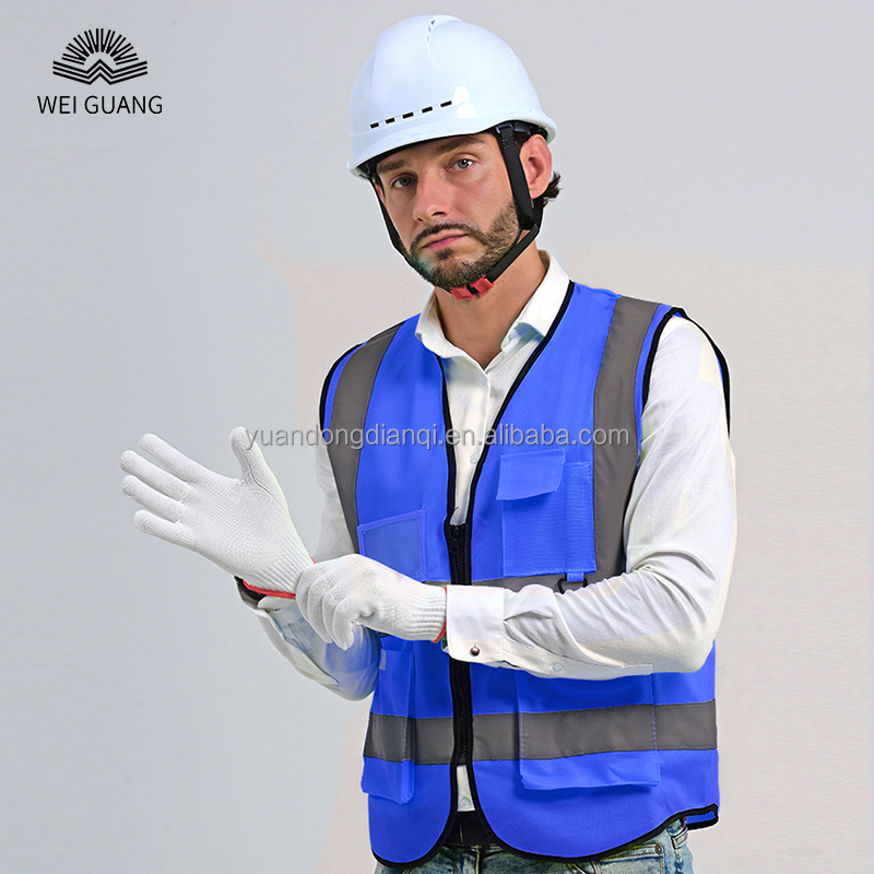 High Visibility Outdoor Motorcycle Reflect Safety Vest Jacket 4