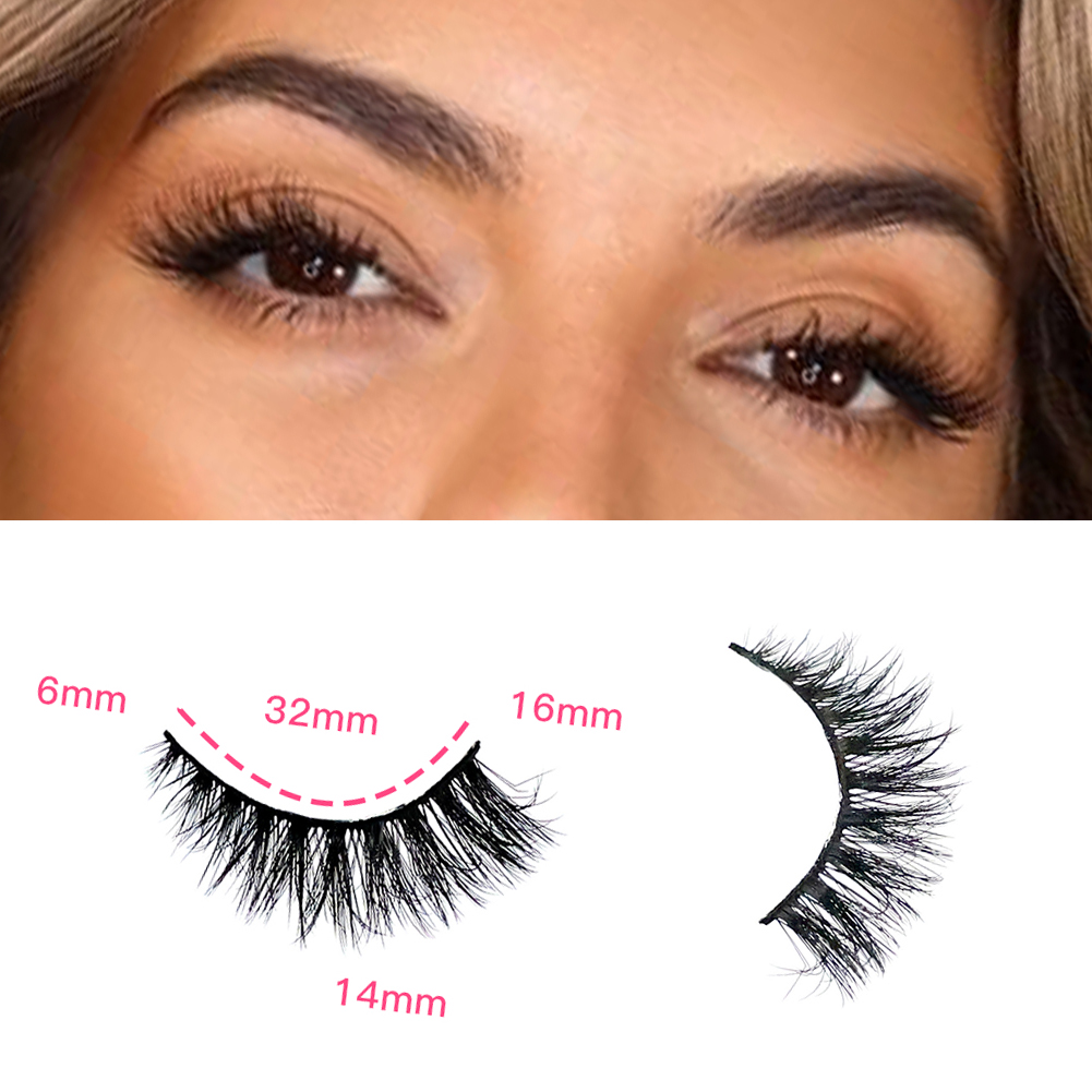 3D False Eyelashes Are Multi-layered Realistic Soft And