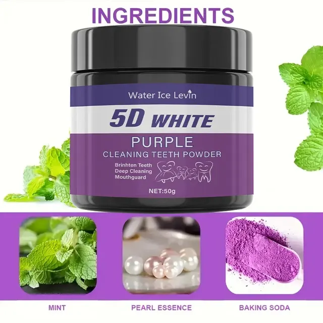 Purple Brightening Tooth Powder 3
