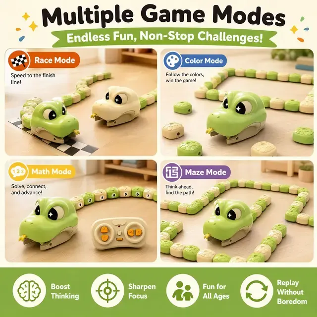 Remote Control Snake Toy 3