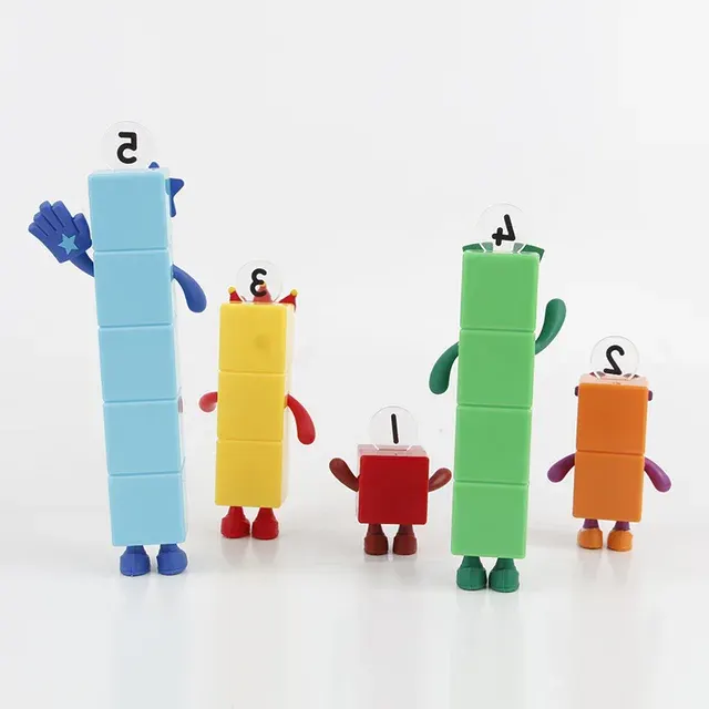 Number Candle Figure Set 3