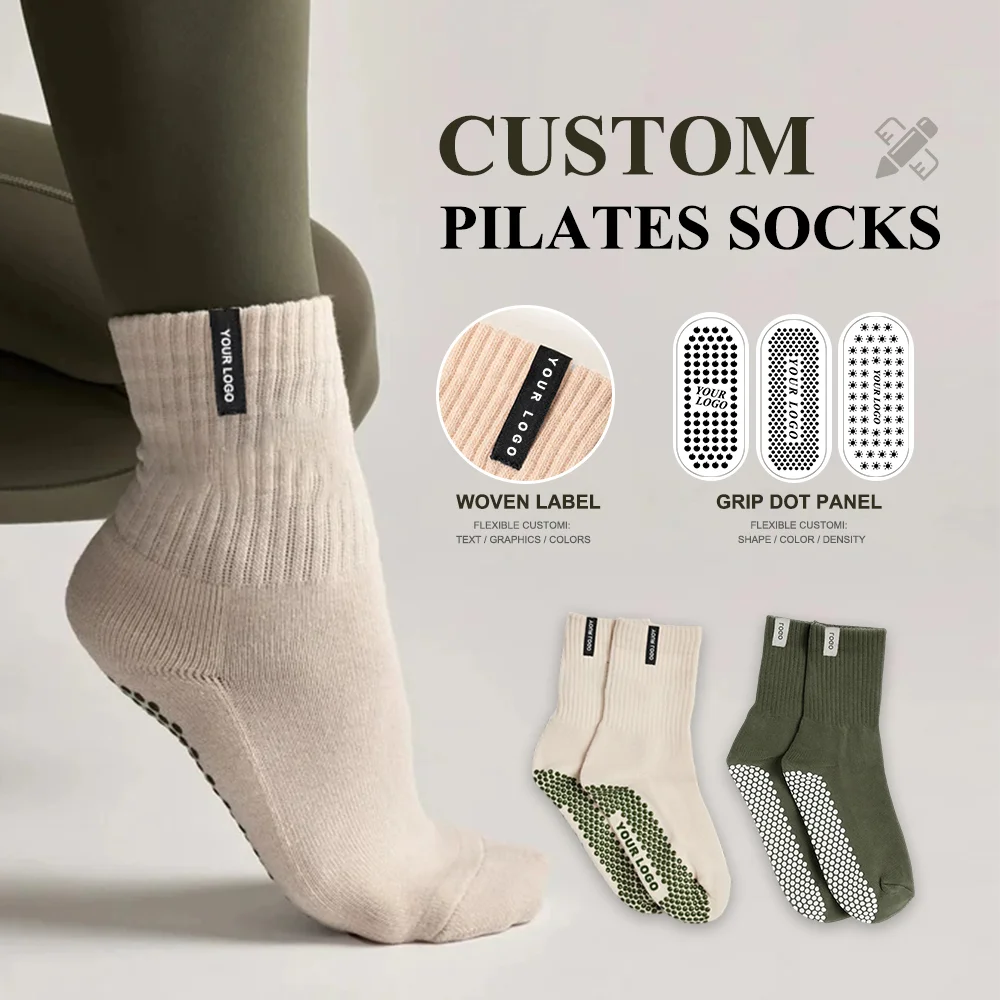 Rutschfeste Pilates-Socken