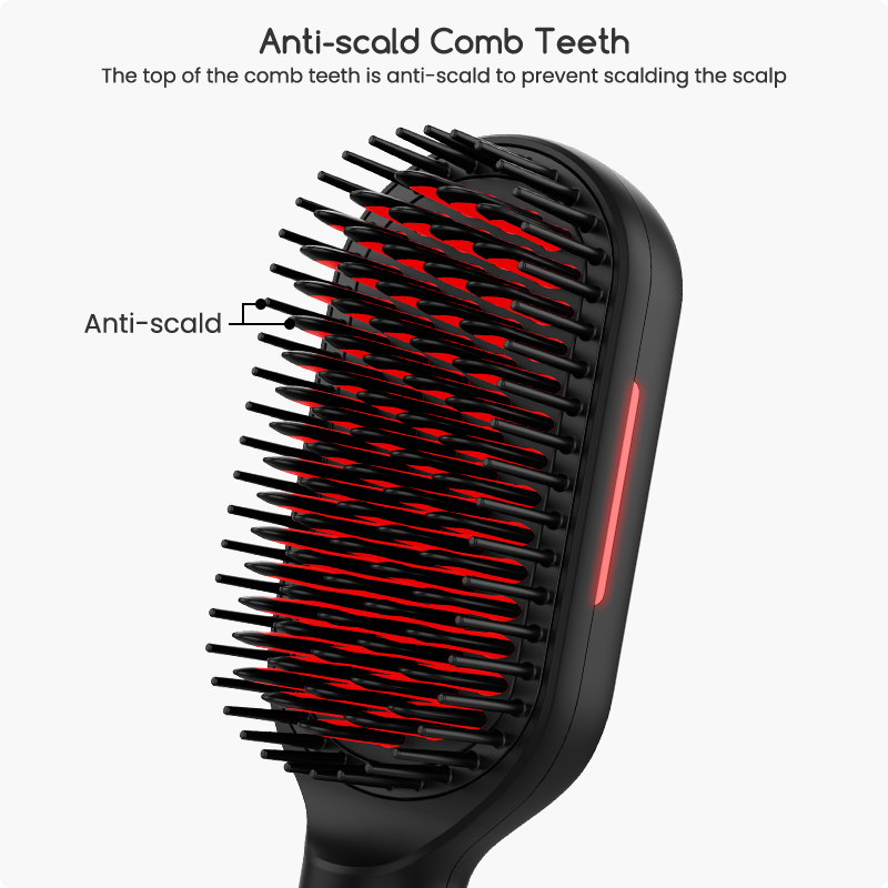 Titanium Ionic Infrared Hair Straightening Brush 3