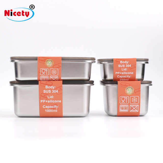 Eco-Friendly Stainless Steel Bento Lunch Box