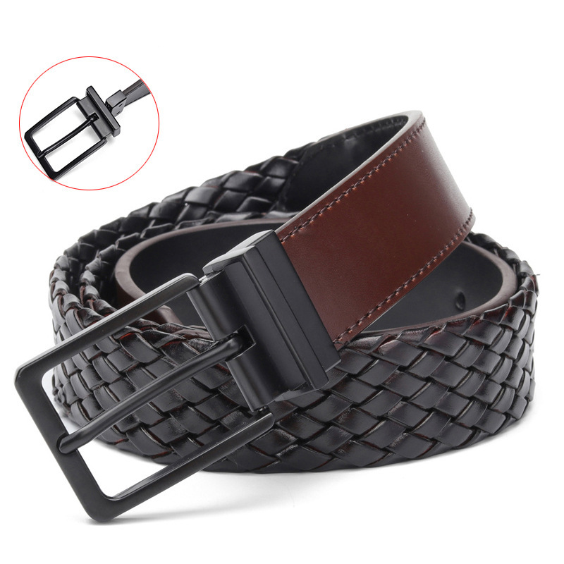 Fashion Cowhide Belts Men and Women's Genuine Leather