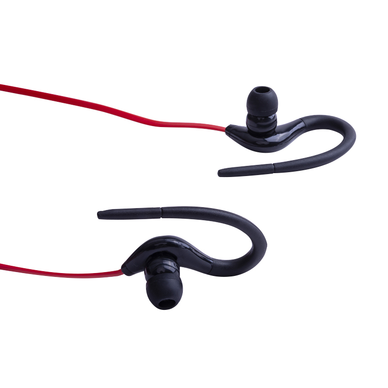 Wired Earbuds Headphones With Ear Hooks & Microphone 2