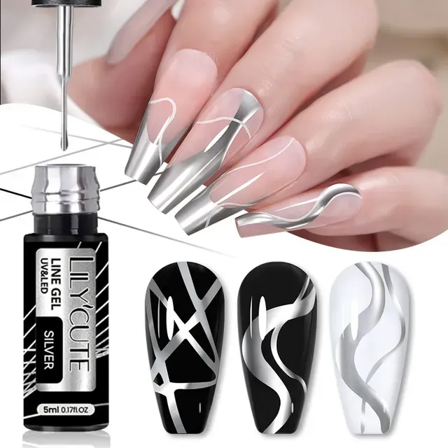 Metallic-Nagel-Liner-Gel 2