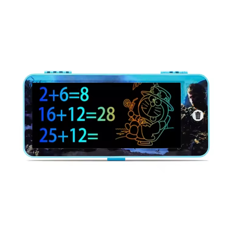 Waterproof Kids Pencil Case with Drawing Tablet 2