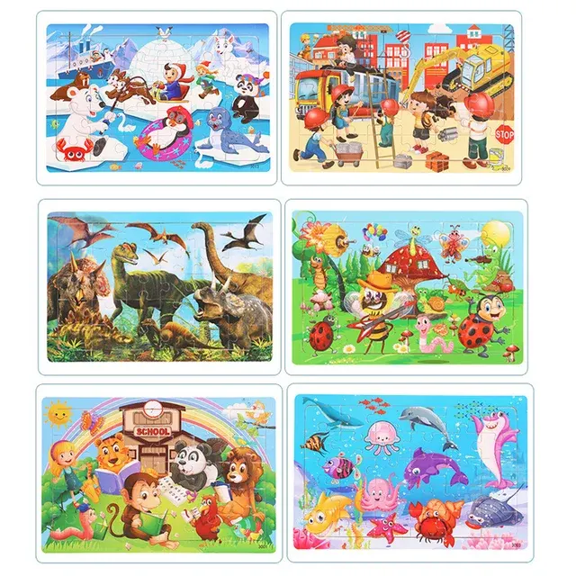 Wooden 3D Puzzle 3