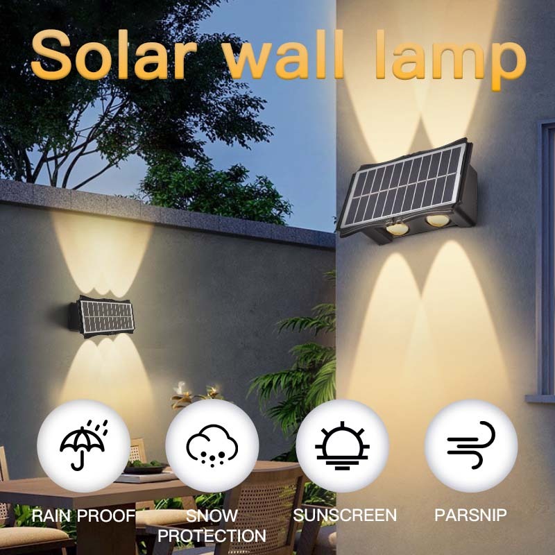 Solar Wall Light IP65 Waterproof LED Lamp Outdoor 3