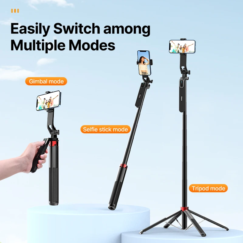 1.74 m Selfie Stick Tripod with Remote 2