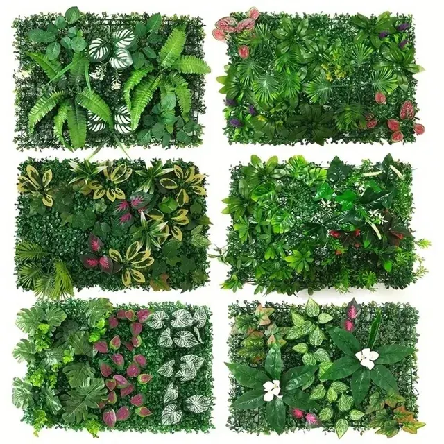 Artificial Green Plant Wall Backdrop Panel 1