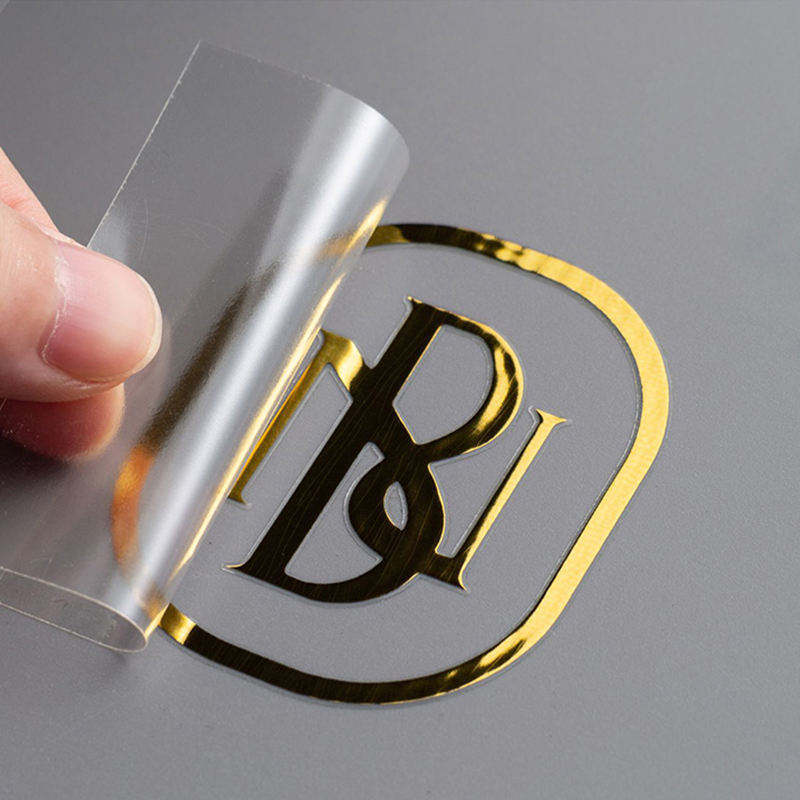 3D DTF Embossed UV Transfer Packaging Labels Printed