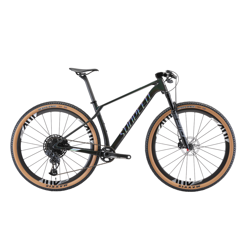12speed SUNPEED ROCK Carbon Mountain Bike With Remote