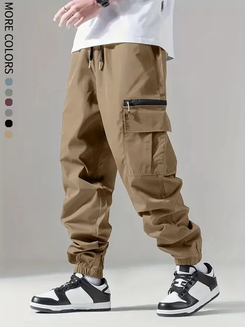 Lightweight Breathable Men's Outdoor Cargo Pants 2