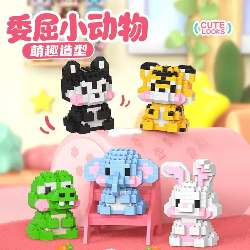 Small Animal Series Building Blocks with Box 3