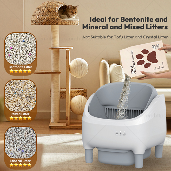 Self-Cleaning Smart Cat Litter Box with App 4
